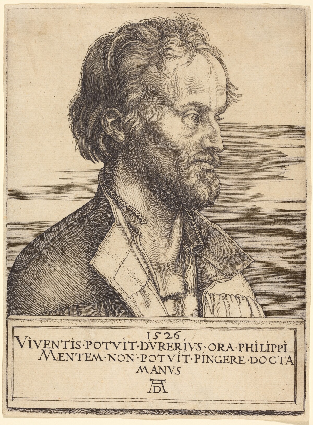 Philip Melanchthon by Albrecht Dürer