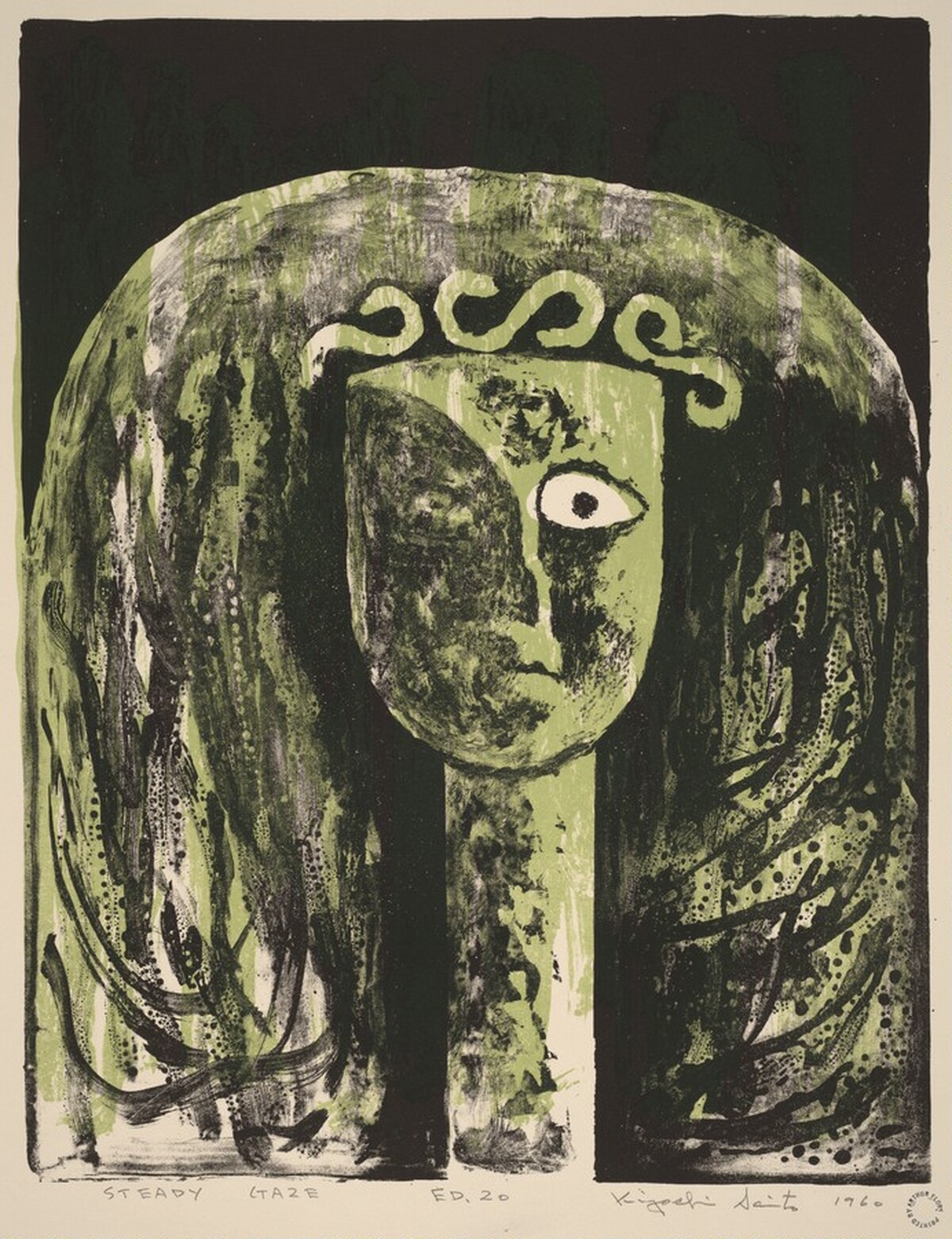 Steady Gaze by Kiyoshi Saito