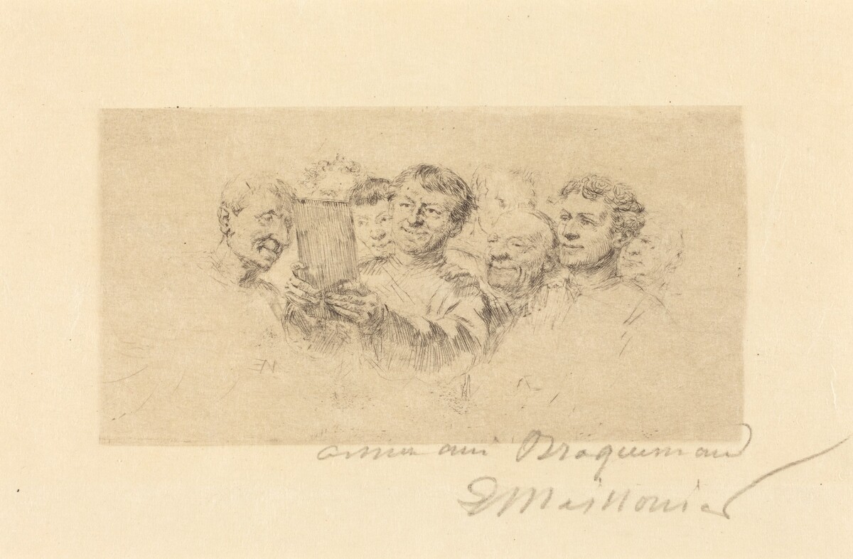 Les Amateurs by Jean-Louis-Ernest Meissonier