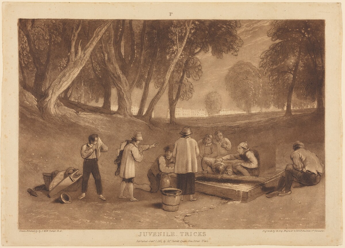 Juvenile Tricks by Joseph Mallord William Turner and William Say