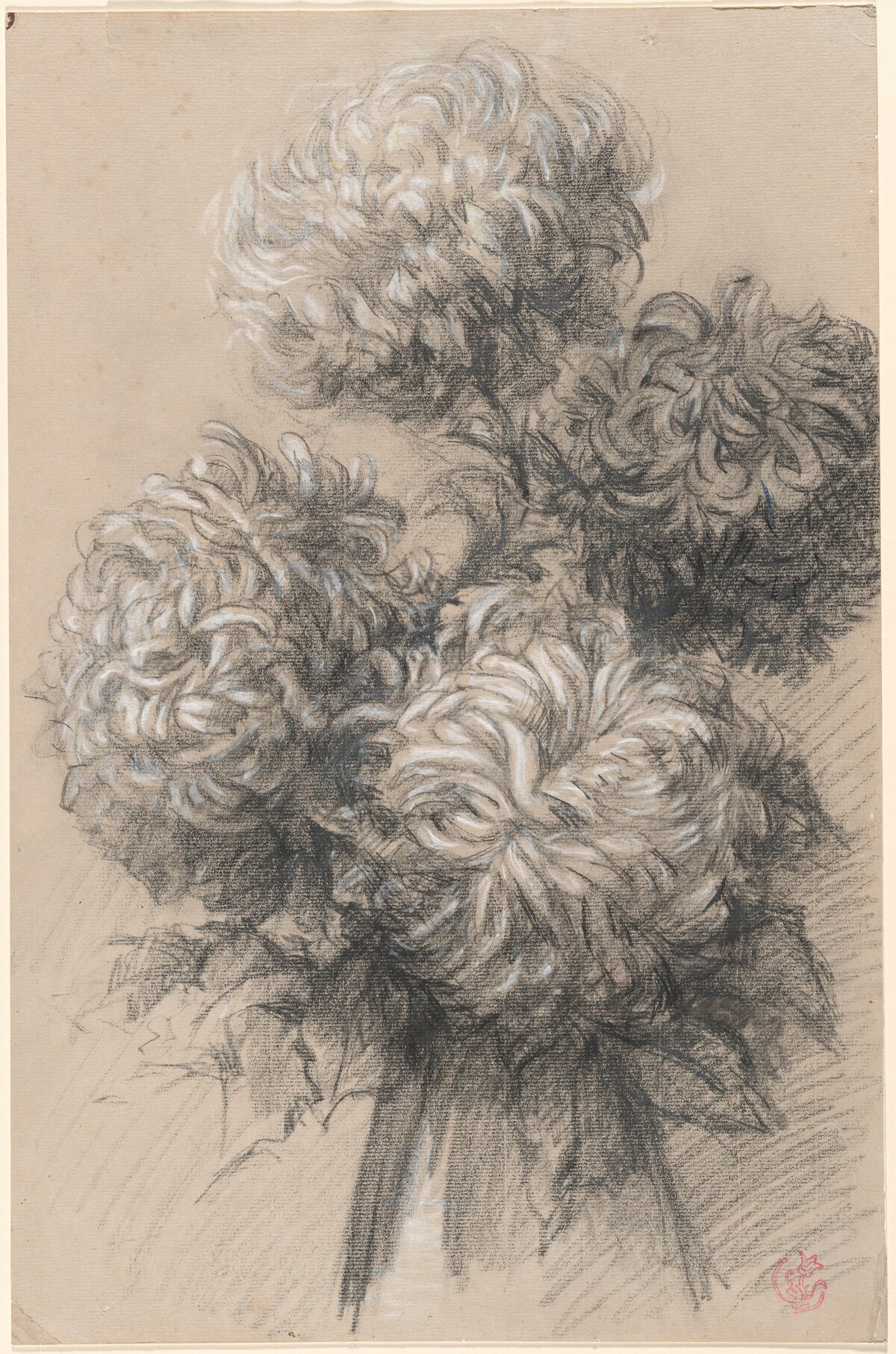 Chrysanthemums by Claude Emile Schuffenecker