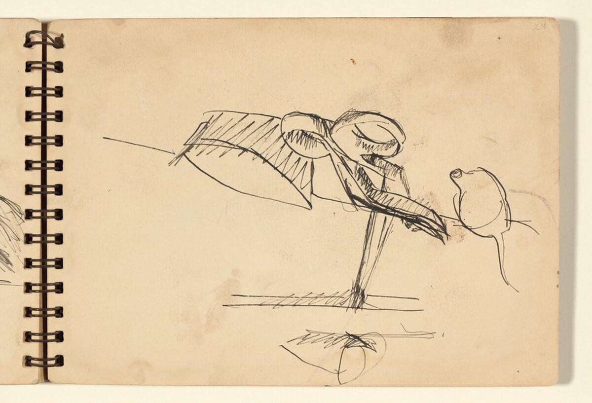 Sketchbook by Mark Rothko