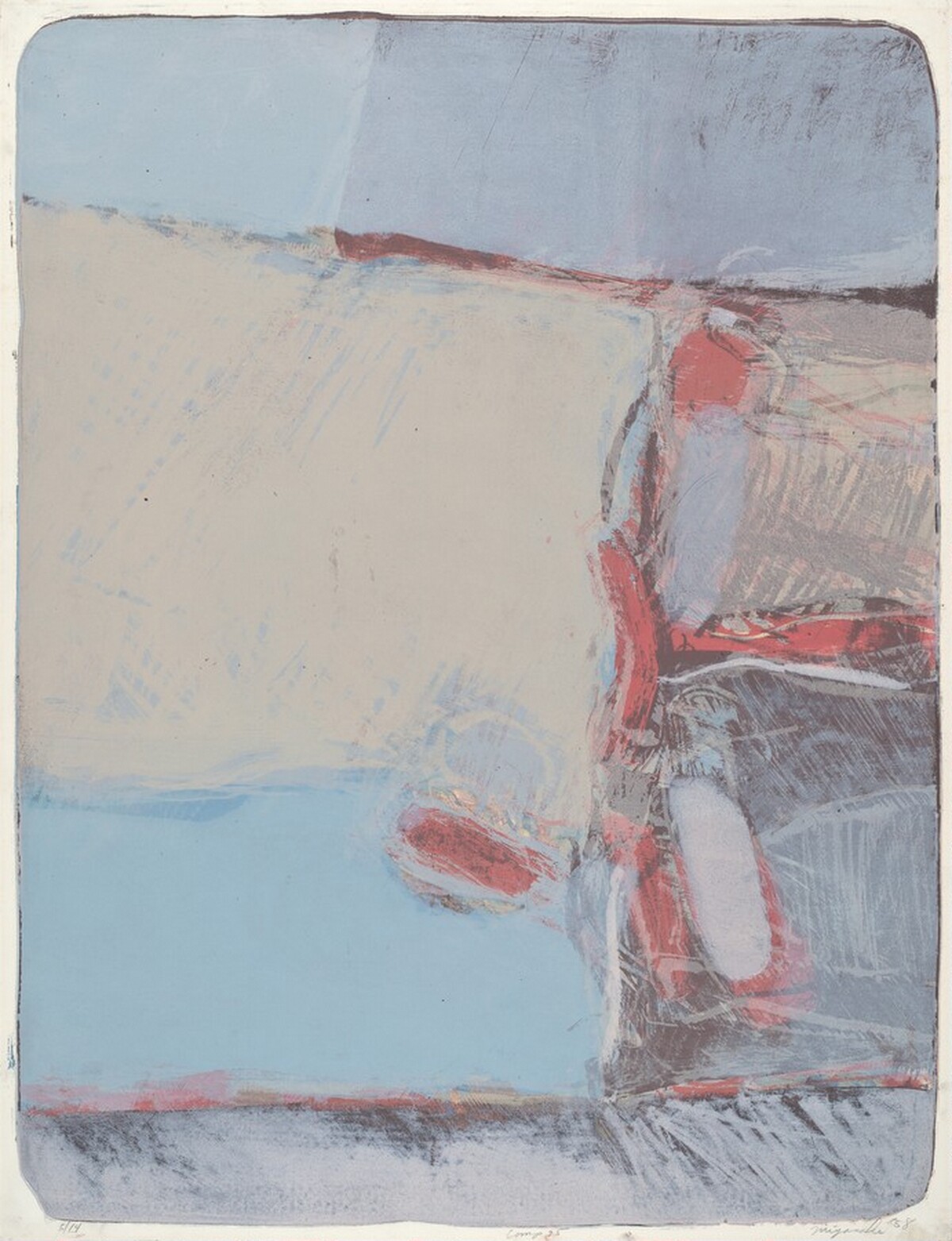 Composition 25 by George Joji Miyasaki