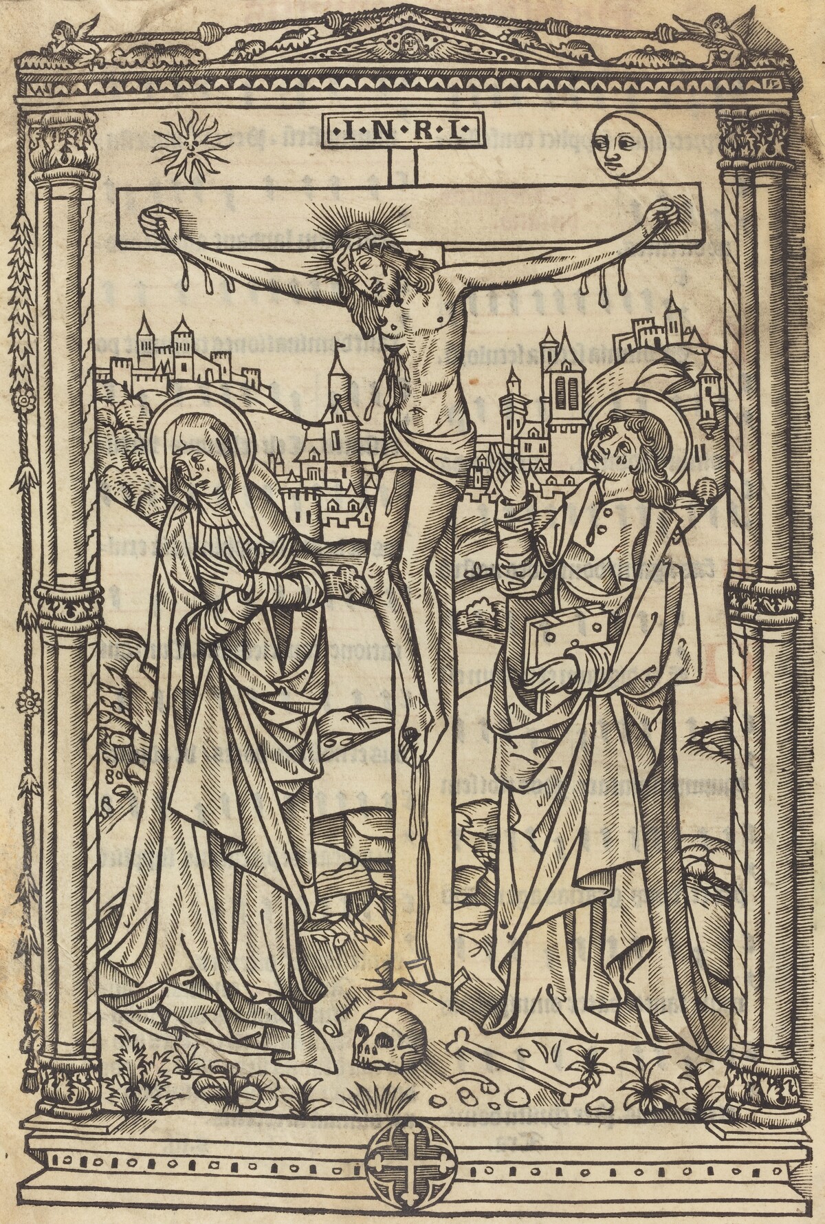 Christ on the Cross by French 15th Century