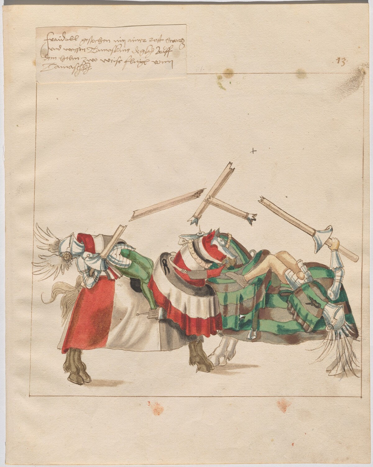 German Joust of Peace by German 16th Century