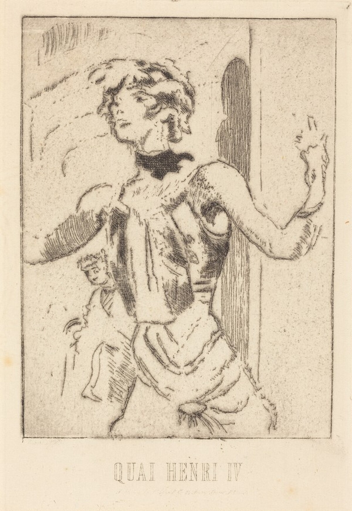 Quai Henry VI (Dieppe, Quai Henri IV) by Walter Richard Sickert