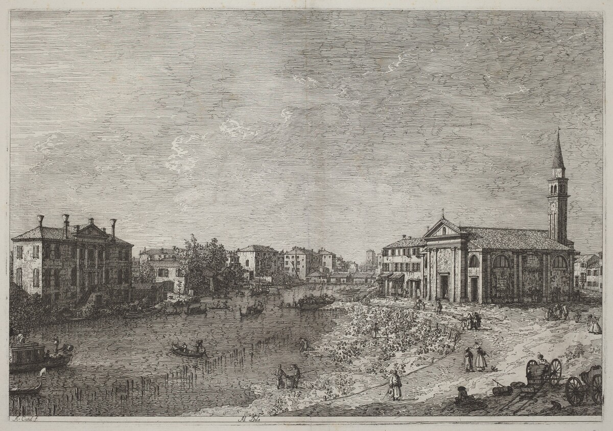 Al Dolo by Canaletto