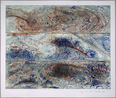 The Wave - From the Sea - After Leonardo