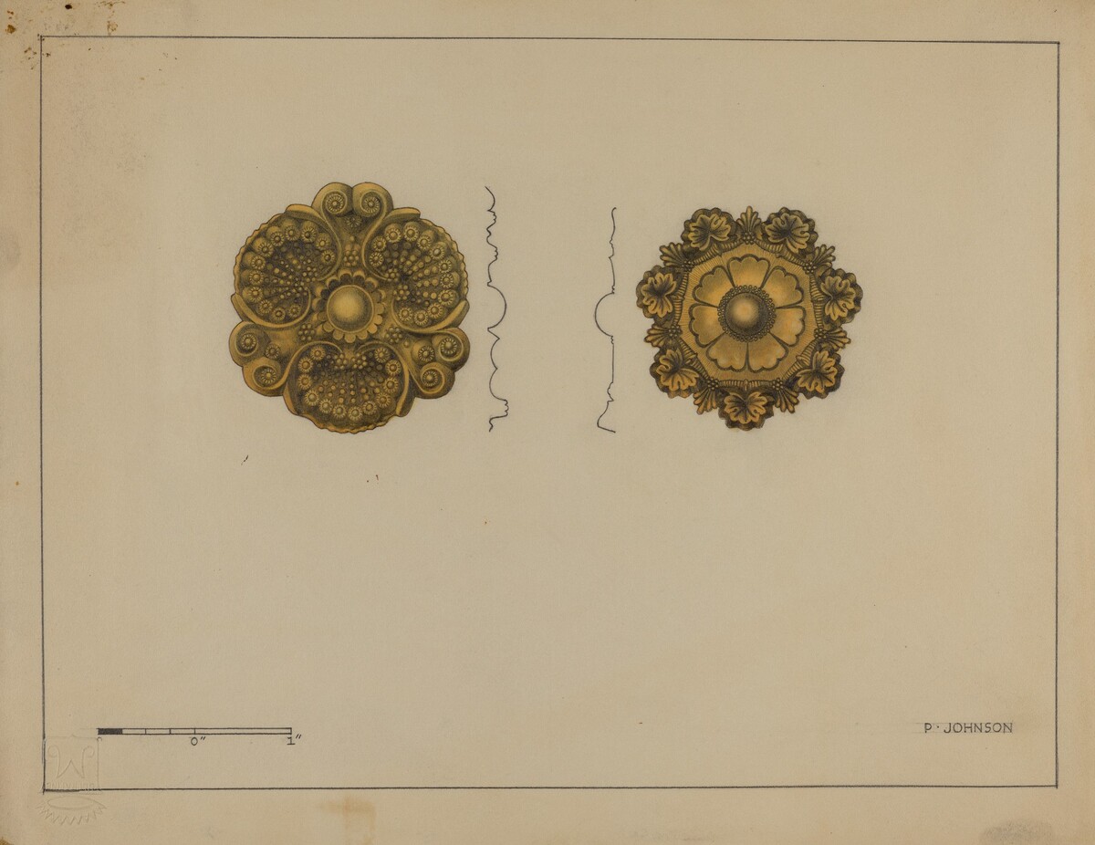 Rosette Mounts by Philip Johnson