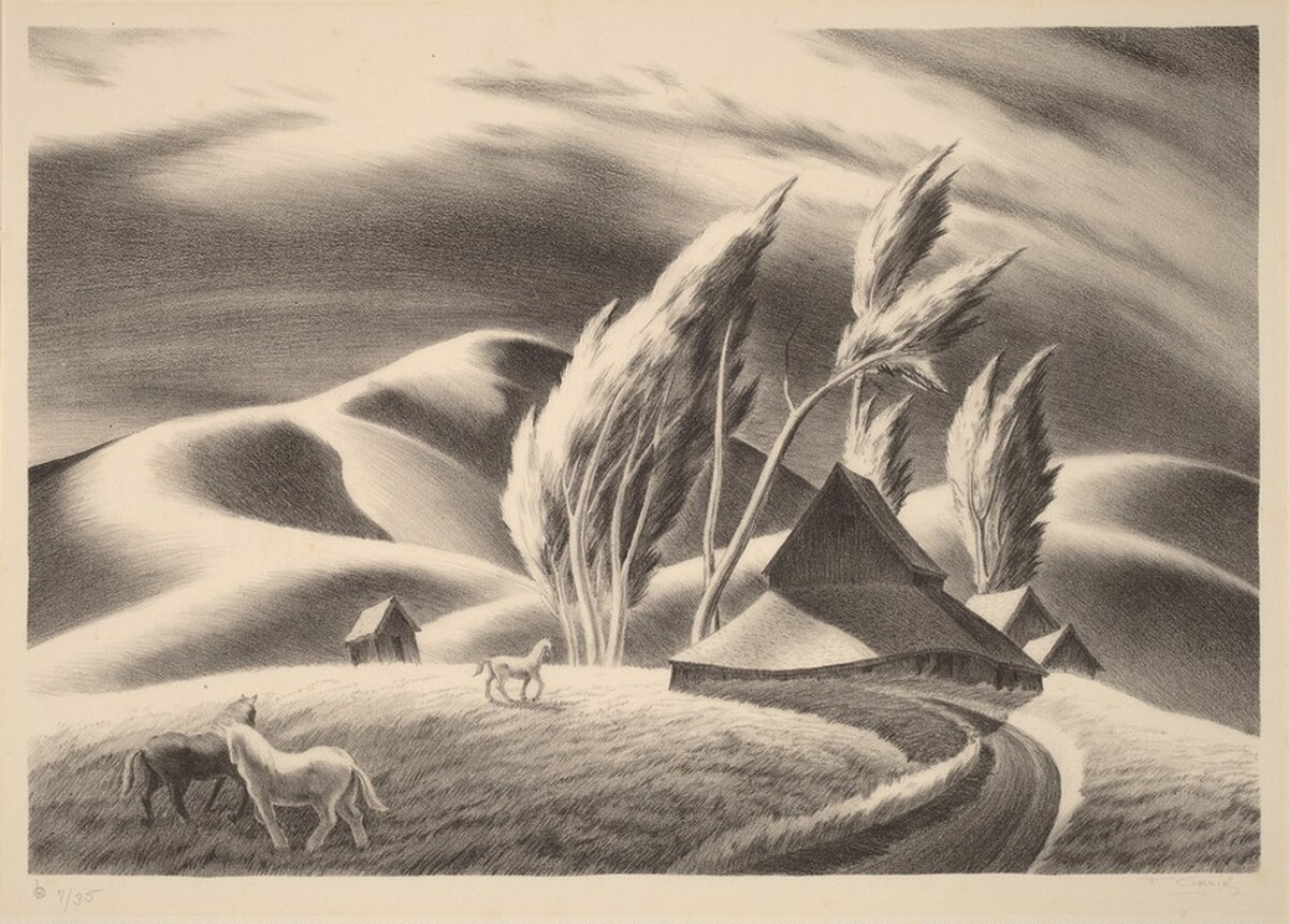 Untitled (California Rural Landscape) by Thomas Theodore Craig