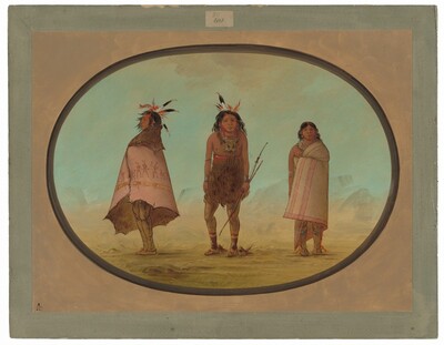 Yntah Medicine Man, a Warrior, and a Woman