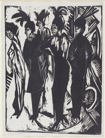 Five Women on the Street