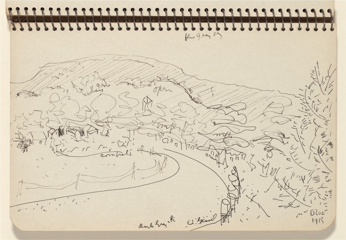 Mountain Road by Milton Avery
