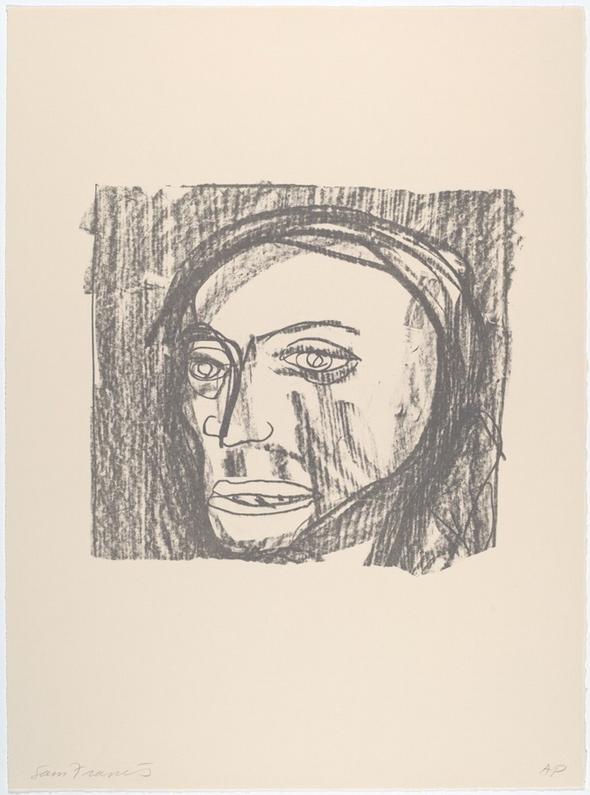 Self-Portrait by Sam Francis