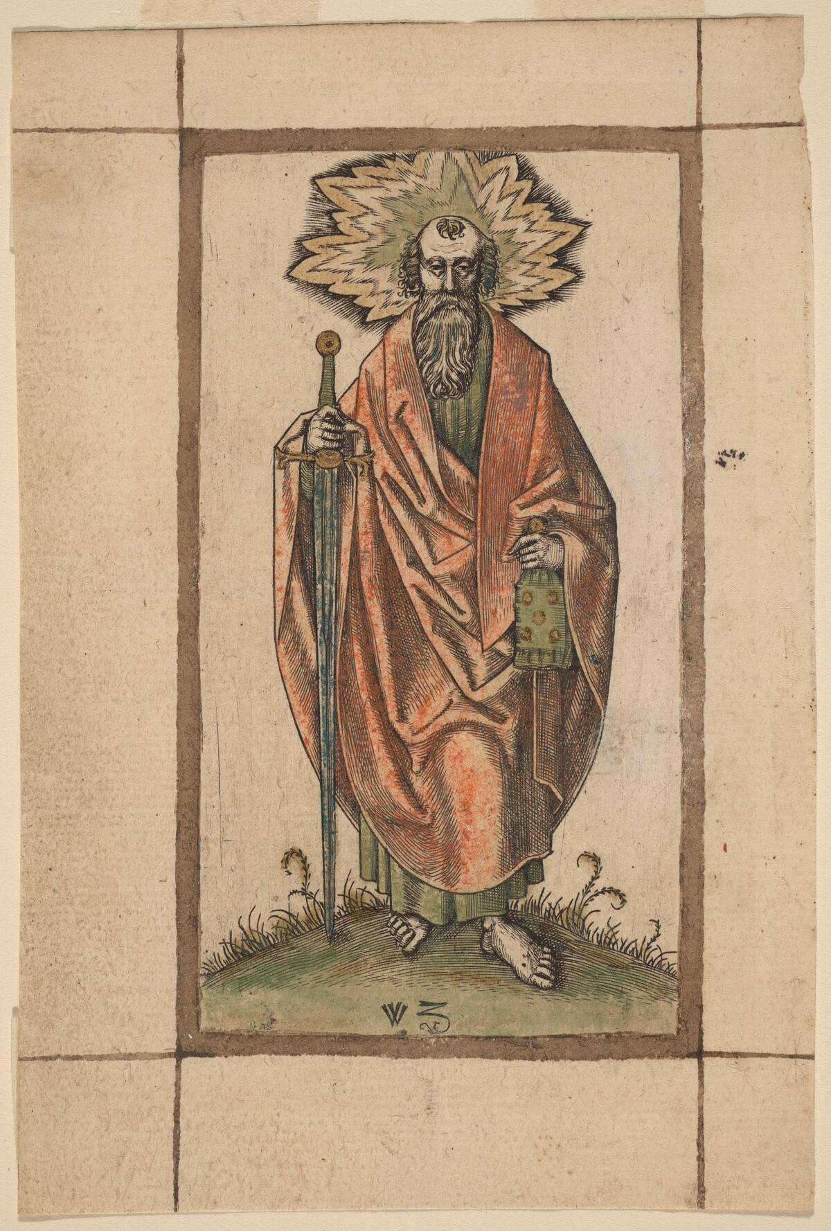 Saint Paul by Master WZ