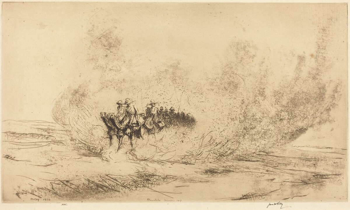 Dust, Beersheba by James McBey