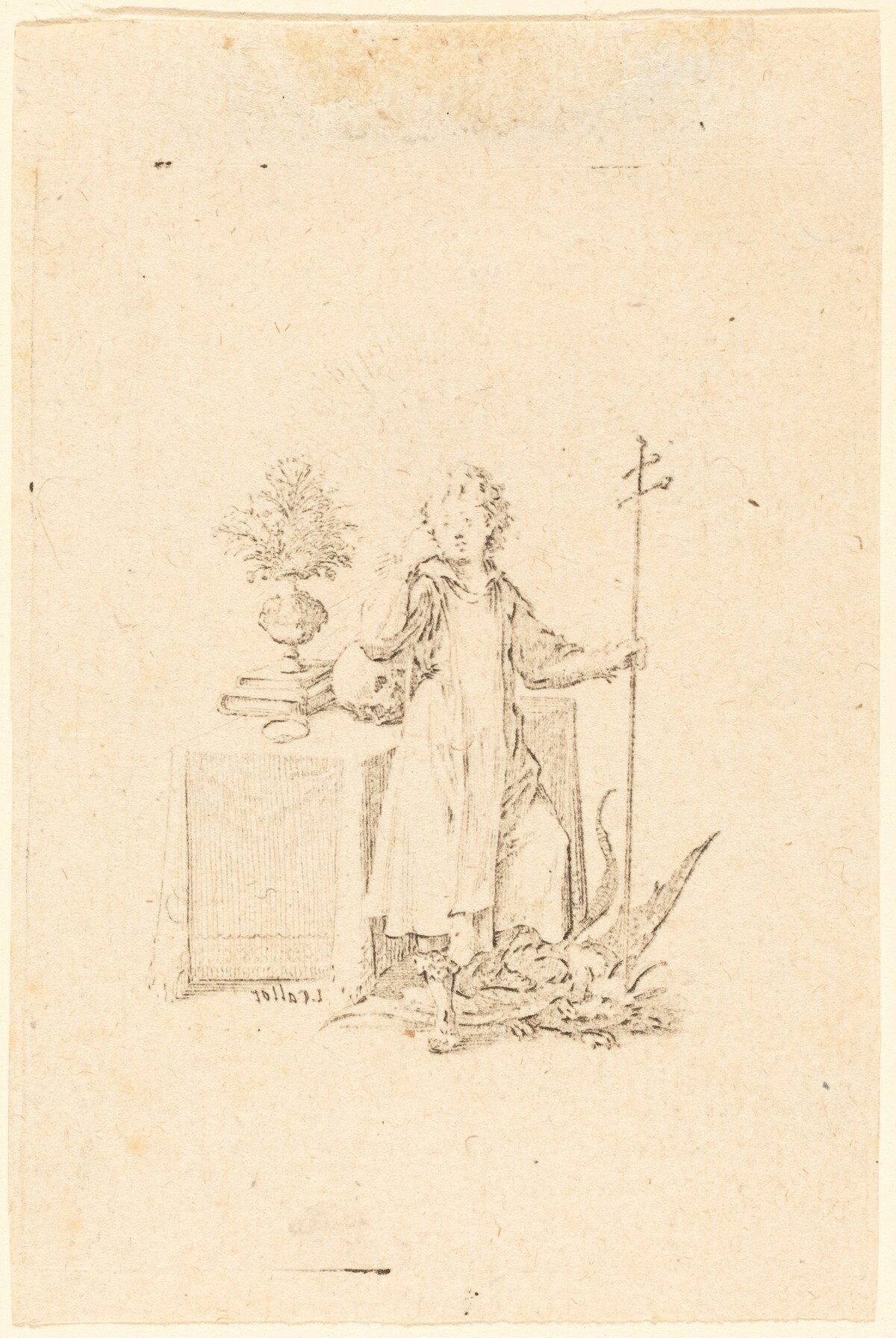 The Young Jesus by Jacques Callot