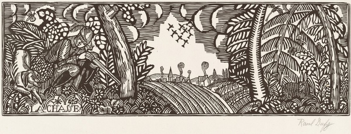 La Chasse by Raoul Dufy