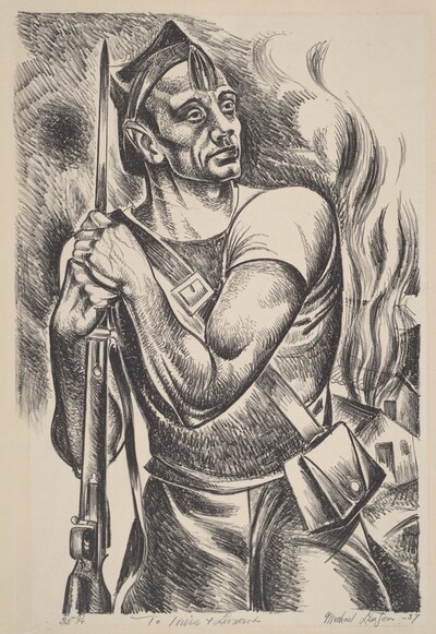 Untitled (Soldier of the Abraham Lincoln Brigade)