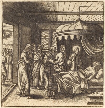 Christ Raises the Daughter of Jairus