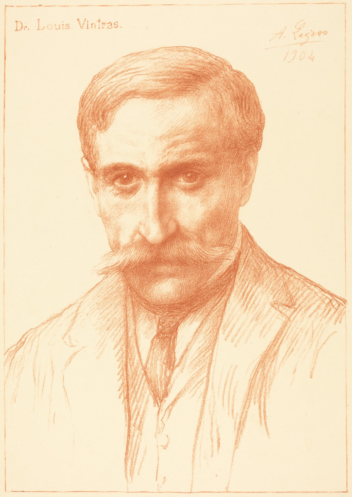 Dr. Louis Vintras by Alphonse Legros