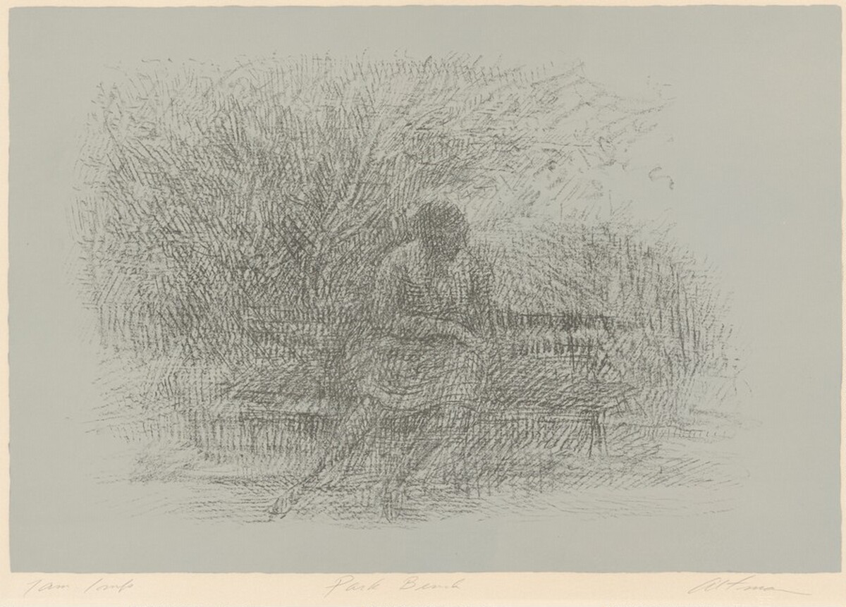 Park Bench by Harold Altman