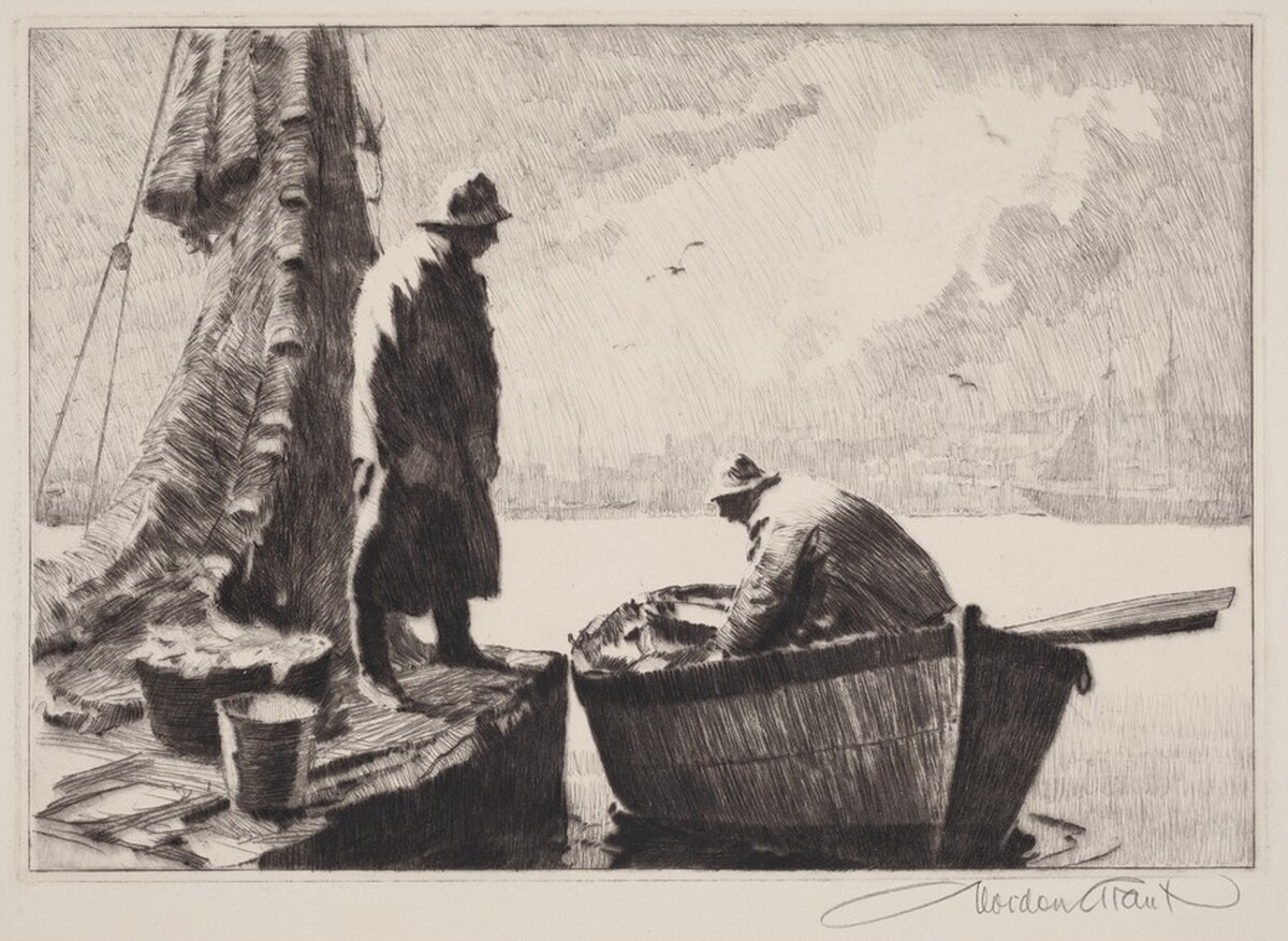 Men of Gloucester by Gordon Grant