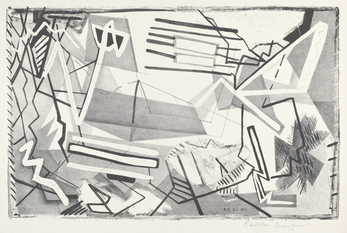 10-12-54 by Ralston Crawford