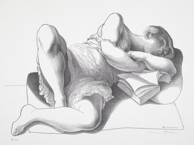 Untitled (Girl Reading)