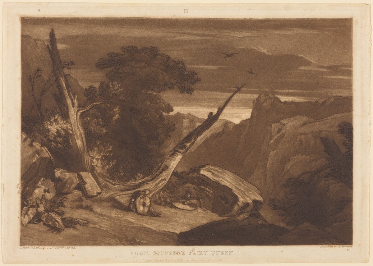 From Spenser's Fairy Queen by Joseph Mallord William Turner and Thomas Hodgetts