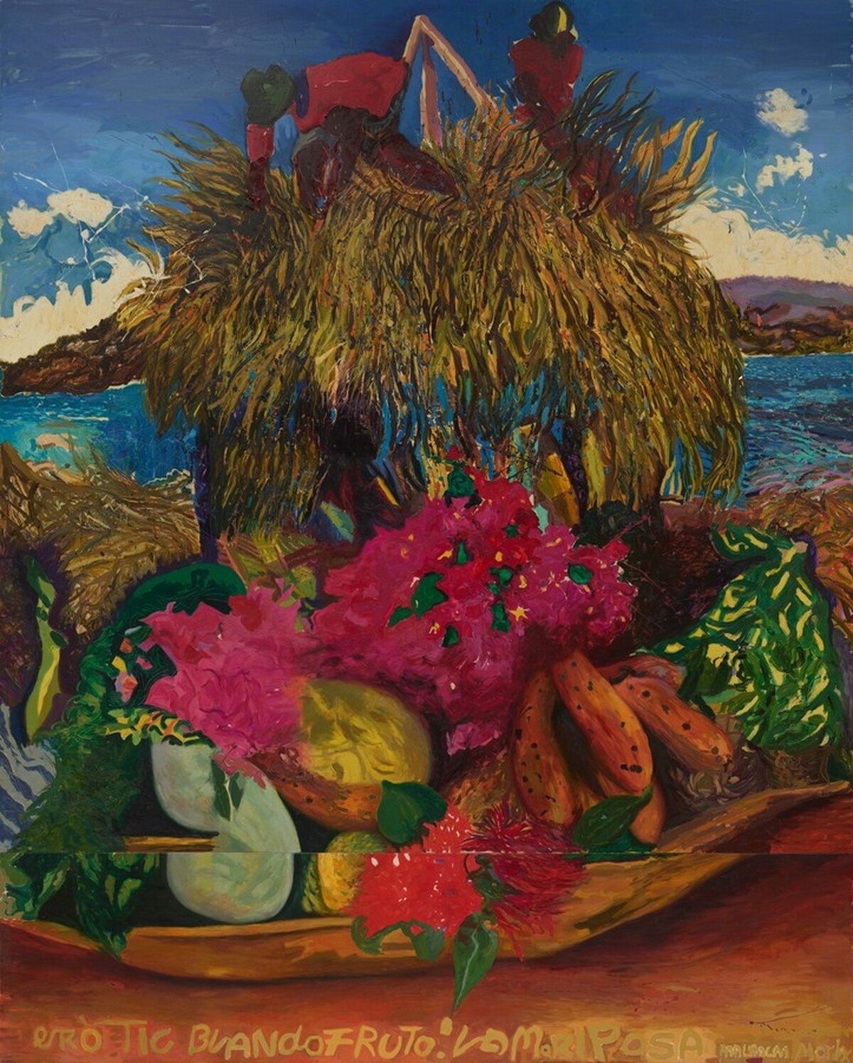 Erotic Blando Fruto by Malcolm Morley