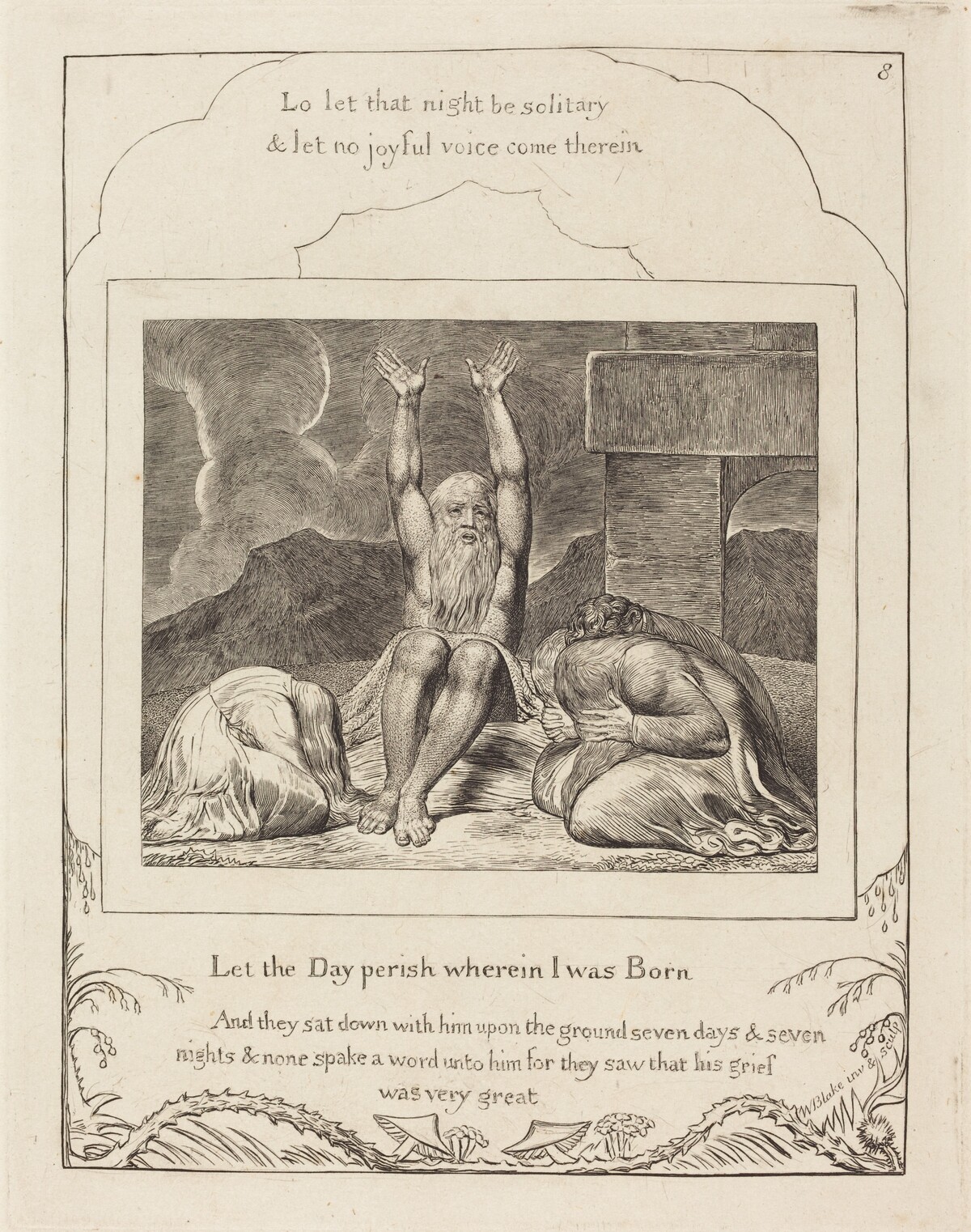 Job's Despair by William Blake
