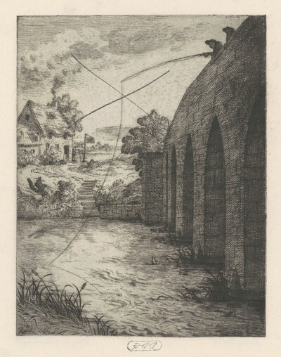 Bridge and Stream [verso]