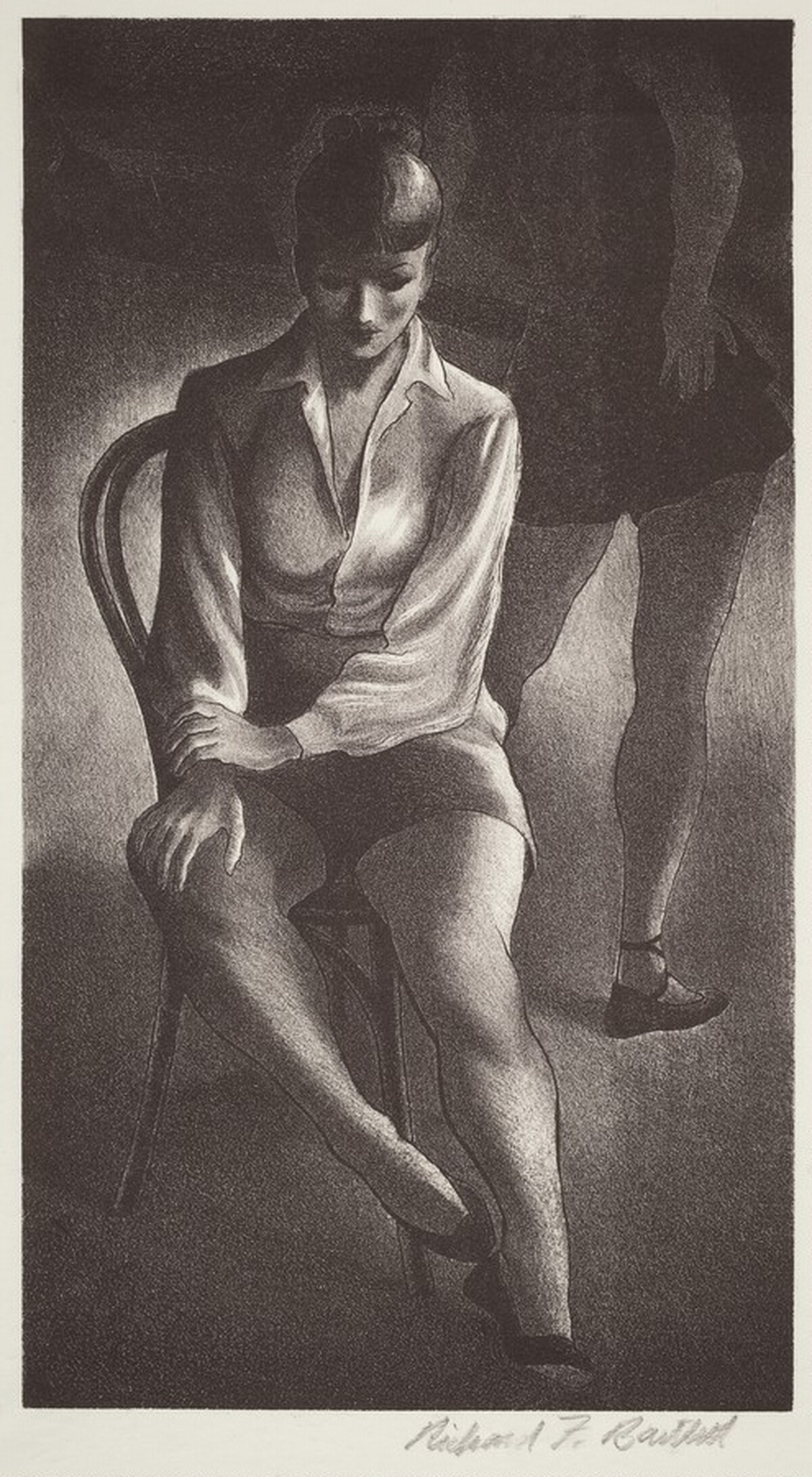 Dancer Resting by Richard Franklin Bartlett