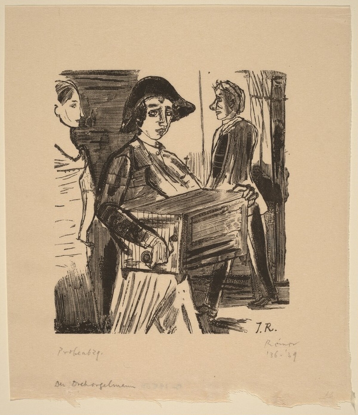 Der Drehorgelmann by Imre Reiner