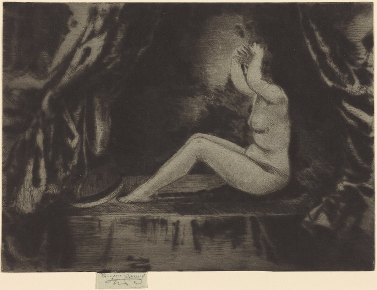The Alcove by Théodore Roussel