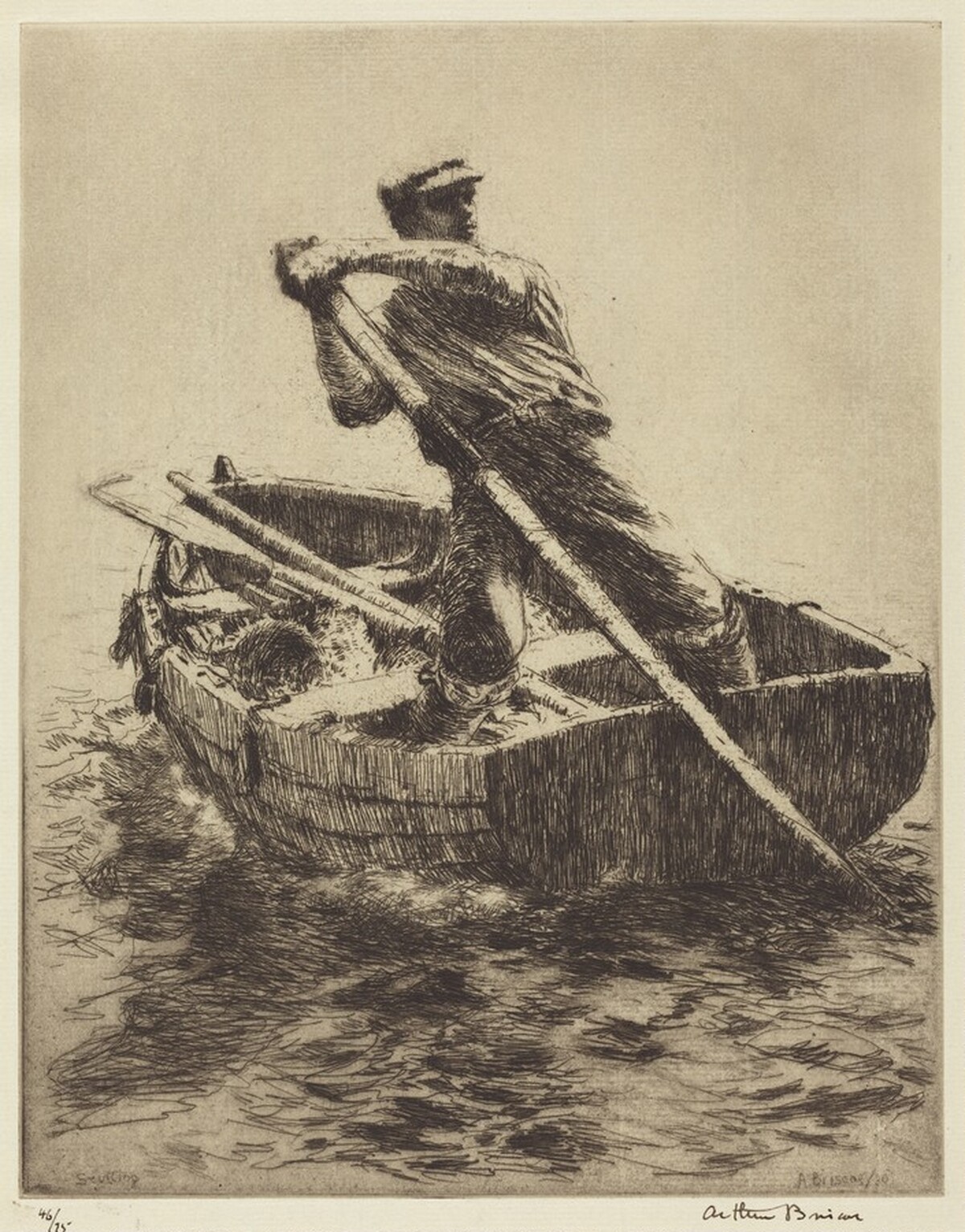 Sculling by Arthur Briscoe