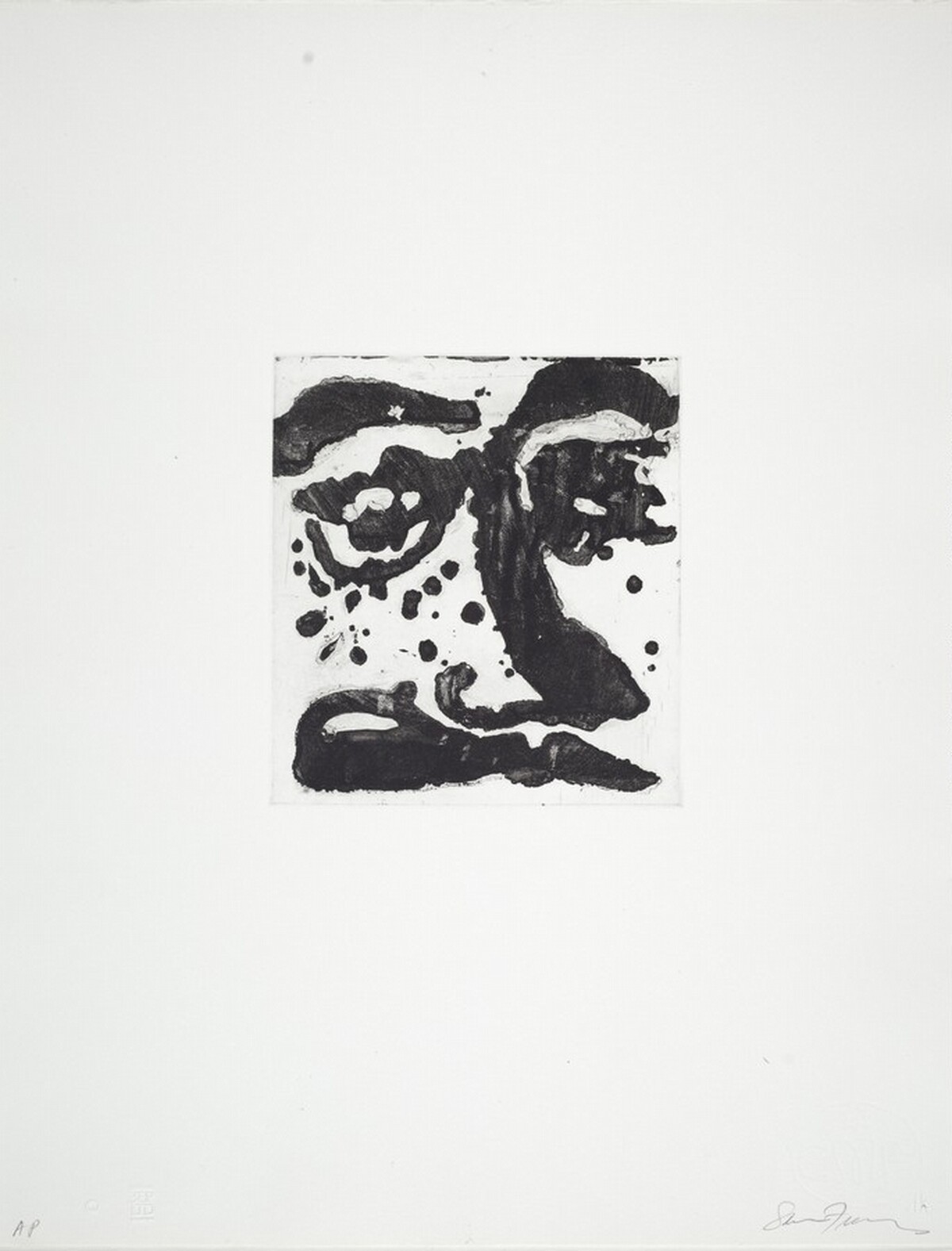 Self-Portrait by Sam Francis