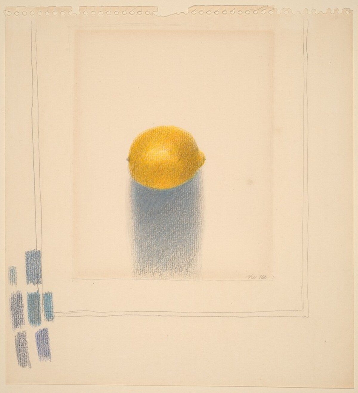 Study for "Lemon" by Leo Dee