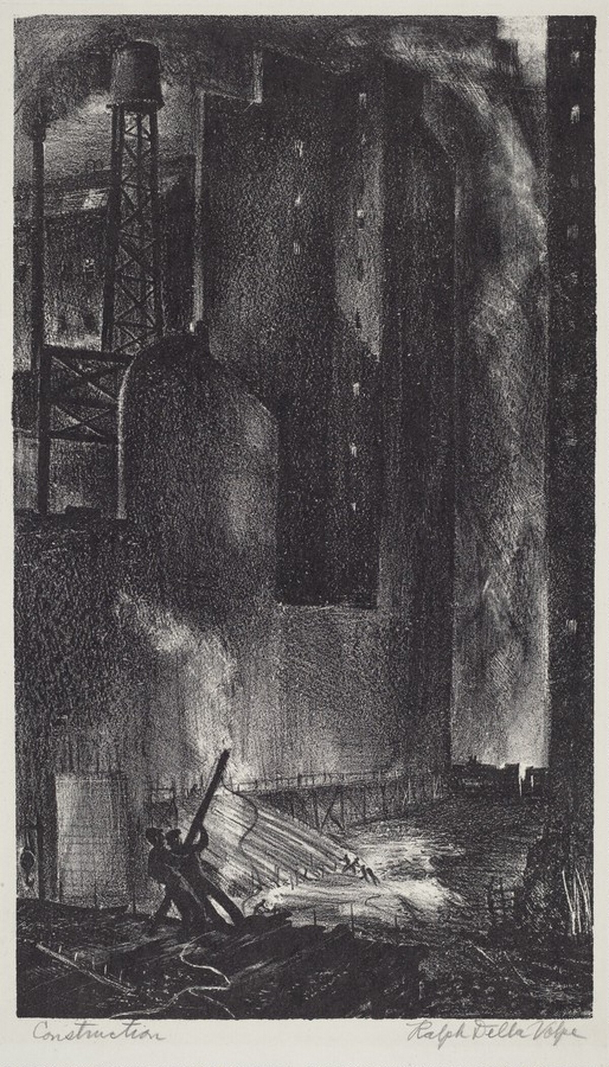 Construction by Ralph Eugene Della-Volpe