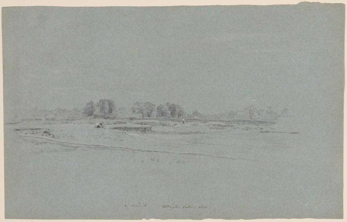 Paddington Fields, London by John Linnell