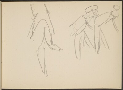 Drei Figuren, wohl Tänzer (Three Figures)  [p. 71]