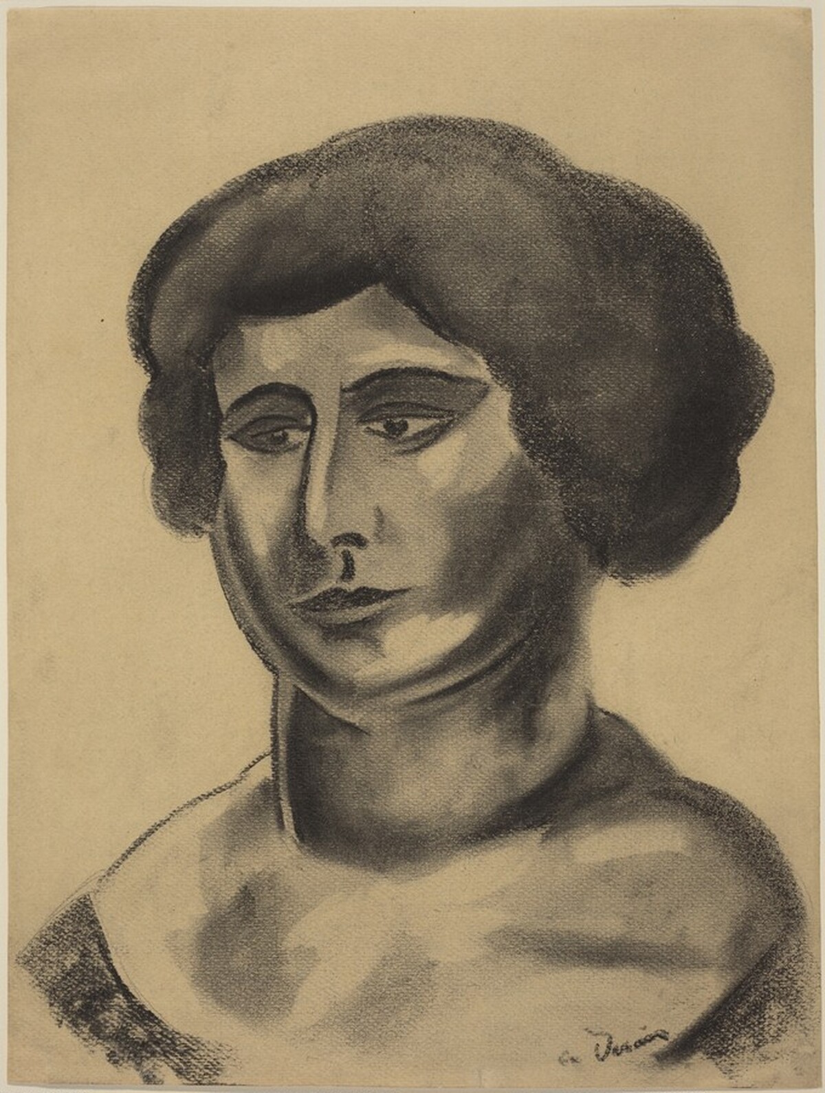 Woman's Head by André Derain