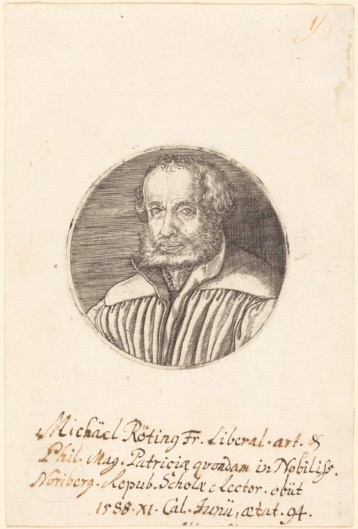 Michael Roting by Jacob Binck