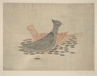 Two Birds Resting (Deux Oiseaux Reposant)