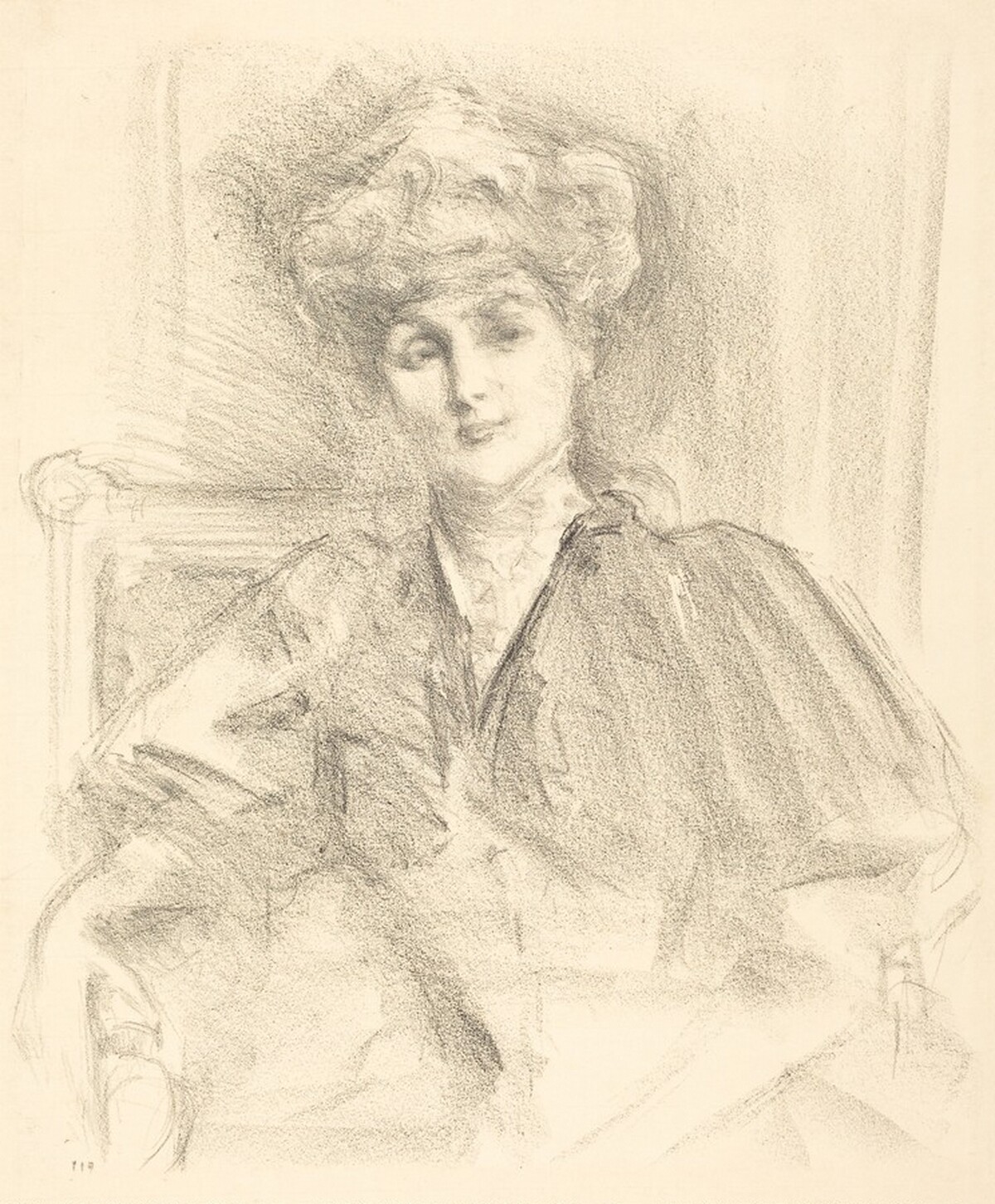 Madame Frantz by Albert Belleroche