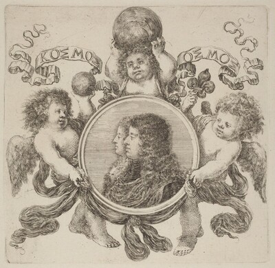 Cosimo de Medici, Prince of Tuscany and Marguerite Louise d'Orléans