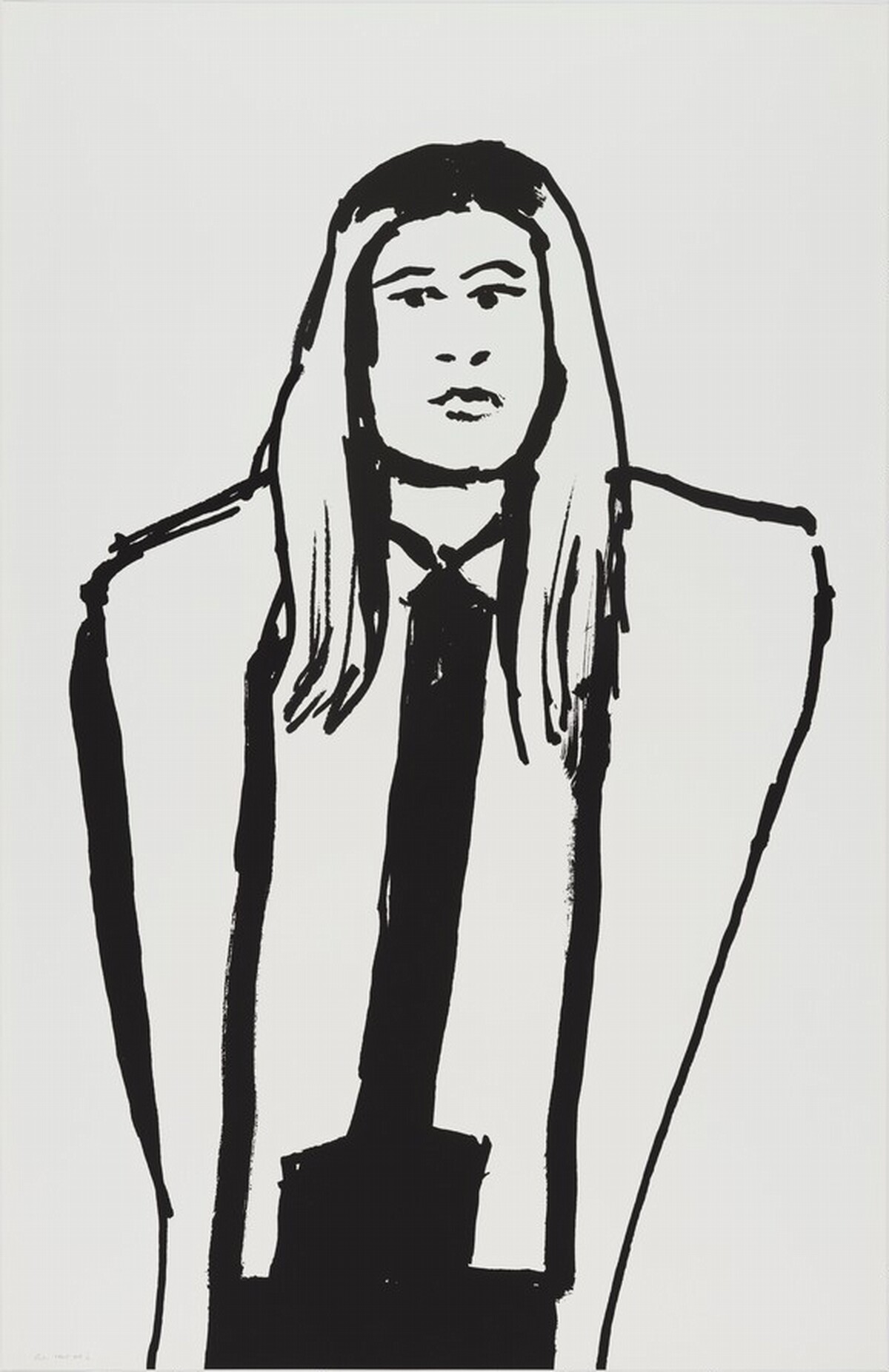 Shopper 13 by Alex Katz
