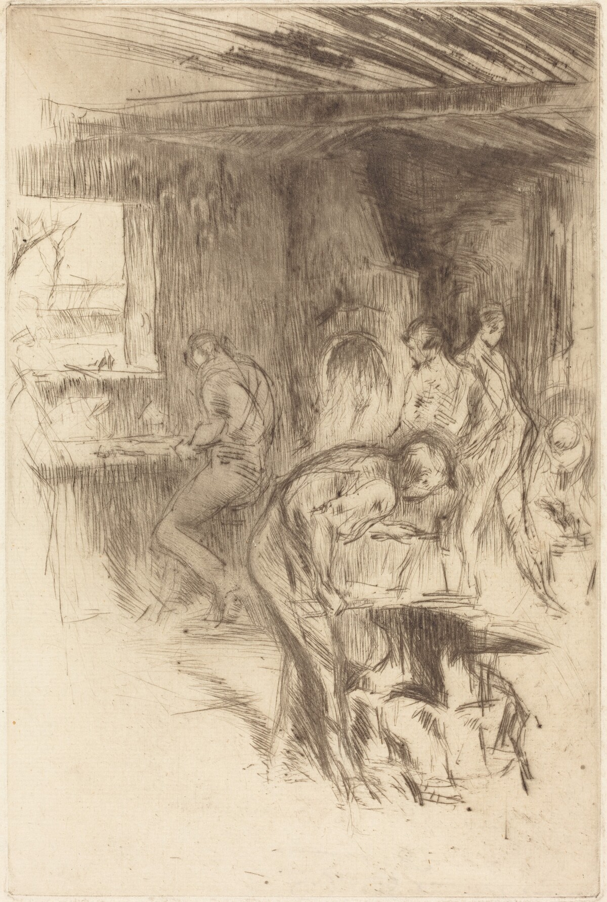 The Little Forge by James McNeill Whistler