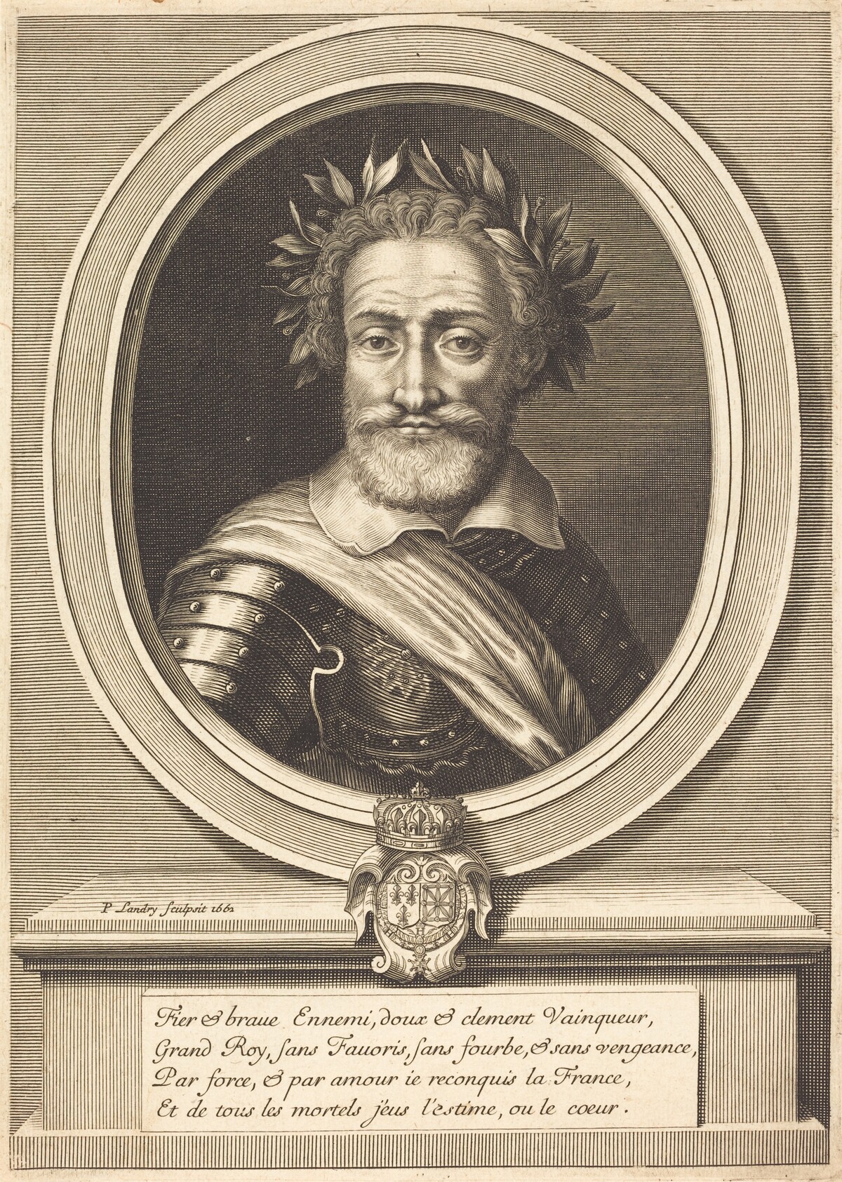 Henri IV, King of France by Pierre Landry